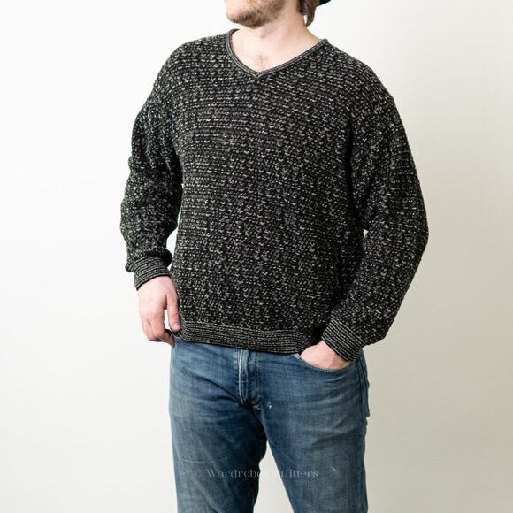 Ermenegildo Zegna V-Neck Knit Sweater - XL - Picture 8 of 11